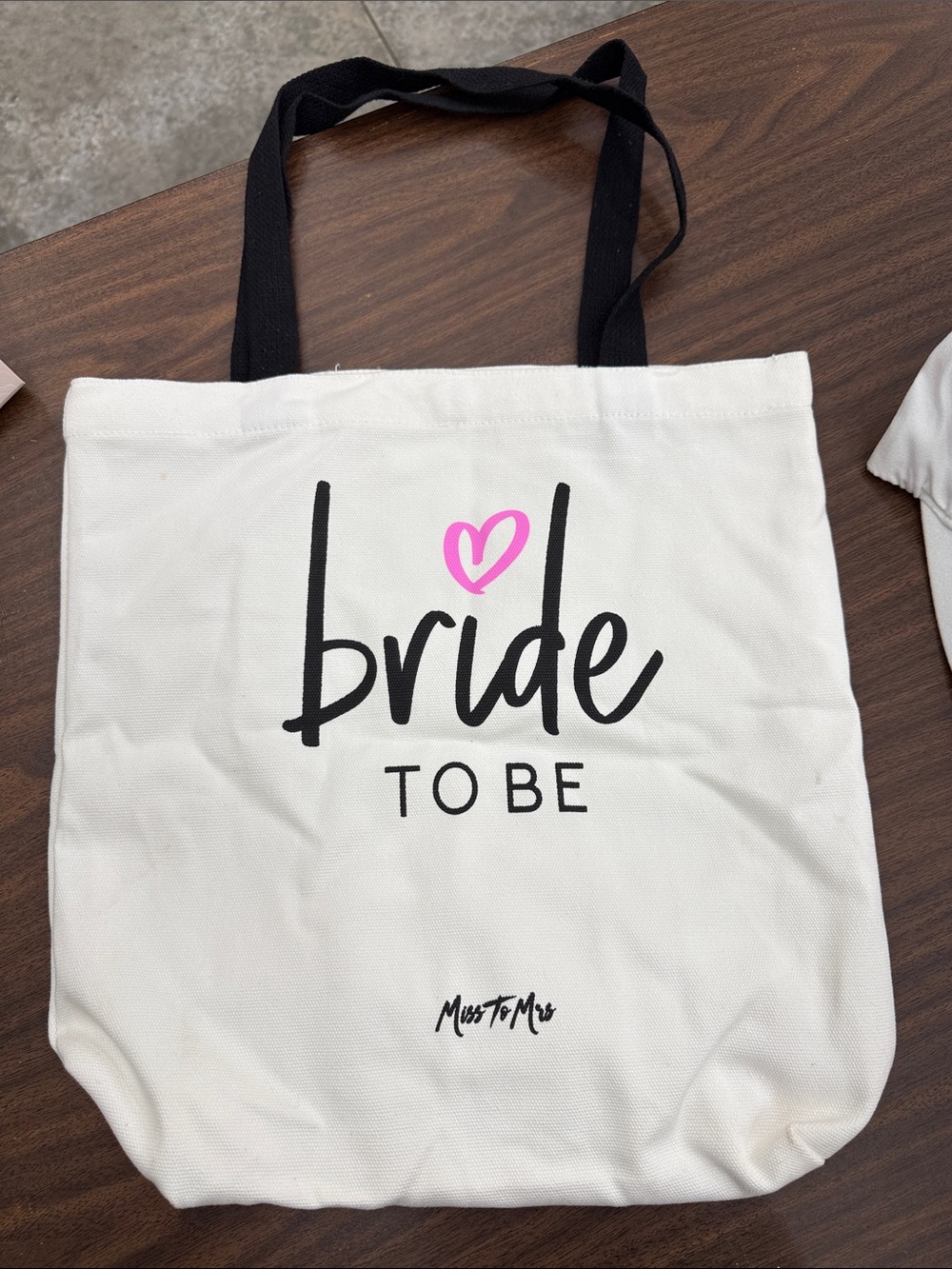 Bride Bundle To Be Tote Bag, with 'Happily Ever After' Sun Hat, organizer etc.- - Picture 11 of 15